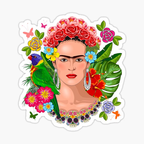 Frida Kahlo Art Sticker