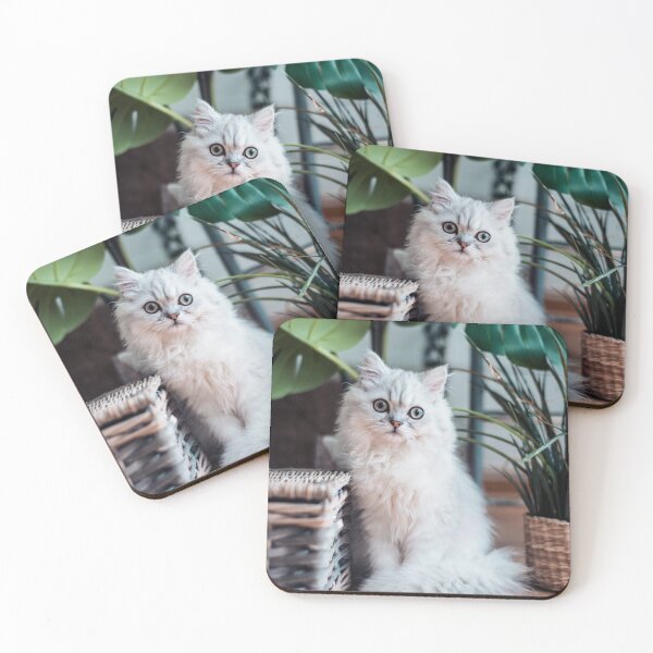 Item preview, Plants and white cat designed and sold by KiwaiiStore.