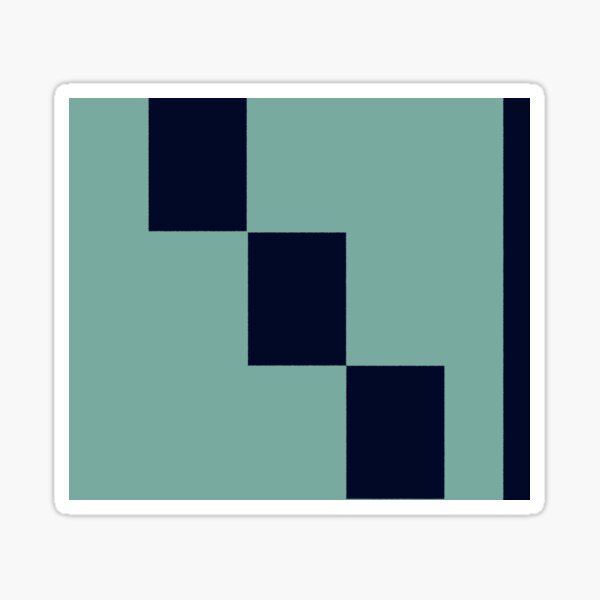 small blueby Sticker