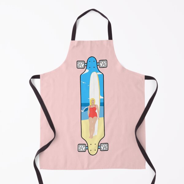 Item preview, Longboard Surfer Girl designed and sold by Fangpunk.