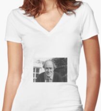 Roald Dahl Women's Fitted V-Neck T-Shirt