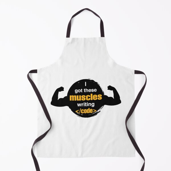 Item preview, I GOT THESE MUSCLES WRITING </Code> designed and sold by OxmatDesign.