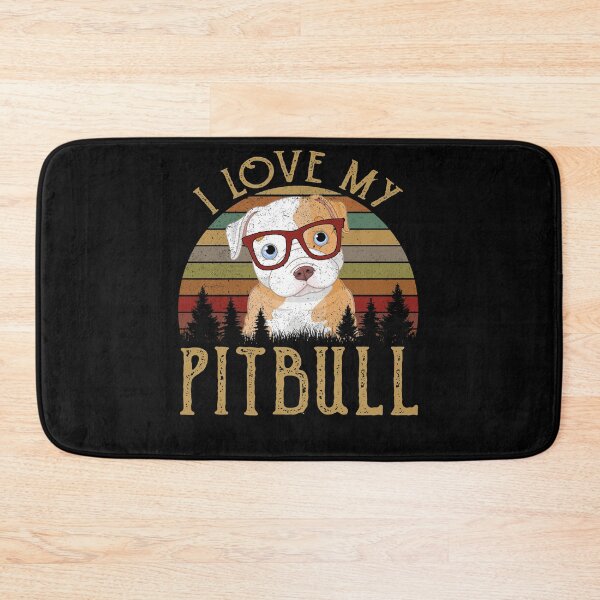 Item preview, I Love My Pitbull Vintage designed and sold by sotojacob.