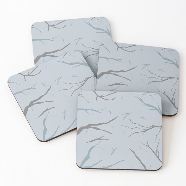 Item preview, Poster Branches & Buds (Blue) designed and sold by EsmiArt.
