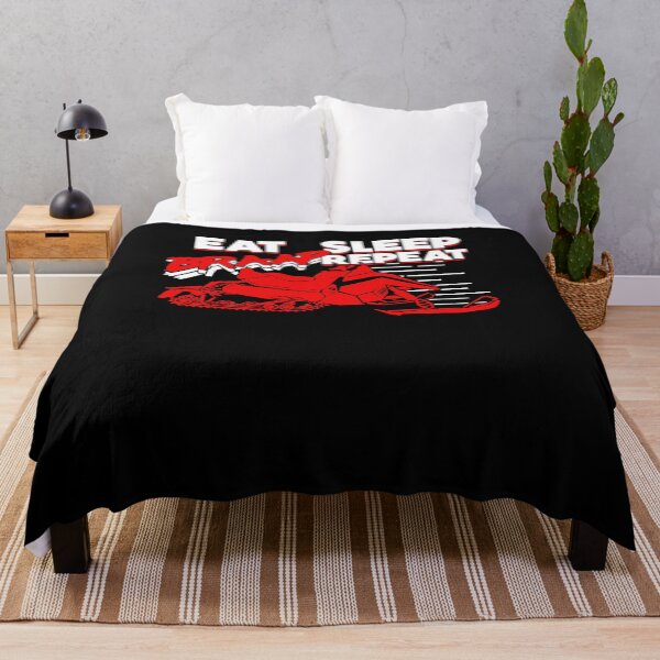 Item preview, Eat Sleep Braap Repeat Snowmobiler Gift designed and sold by Marcid95.