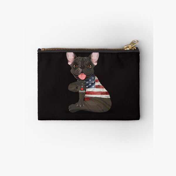 Item preview, Bulldog Dog Tattoo I Love Dad Fathers Day designed and sold by BiancaMoss51.