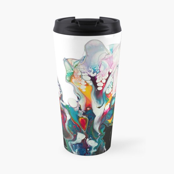 Colorful Bloom Travel Mug