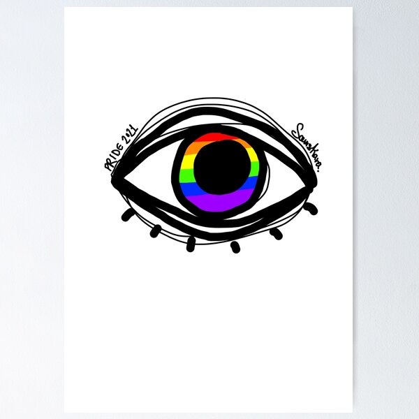 Item preview, Gay Eye designed and sold by SamskaraArt.