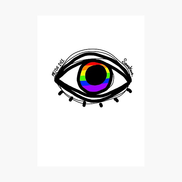 Item preview, Gay Eye designed and sold by SamskaraArt.