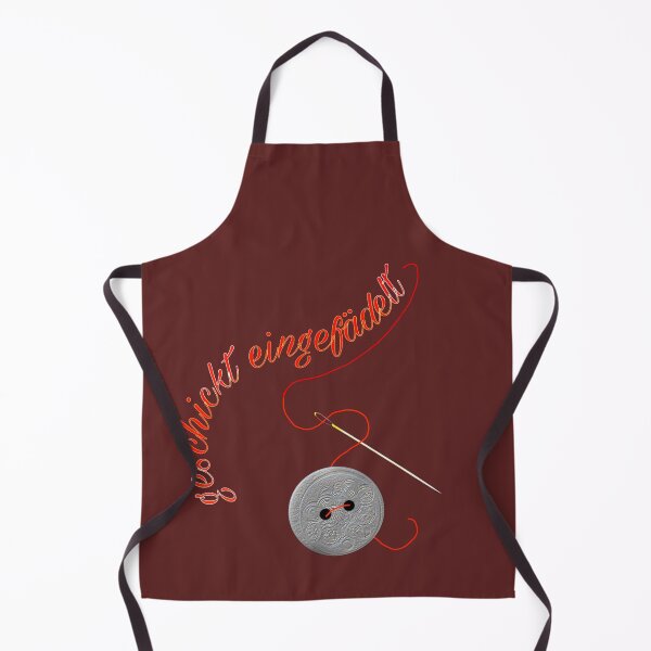 Item preview, Cleverly threaded - button, needle and thread - photo collage with lettering designed and sold by kikidu21.