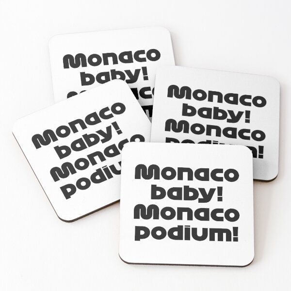 Item preview, Monaco Baby! Monaco Podium! (Black) designed and sold by FilipeFerreira.