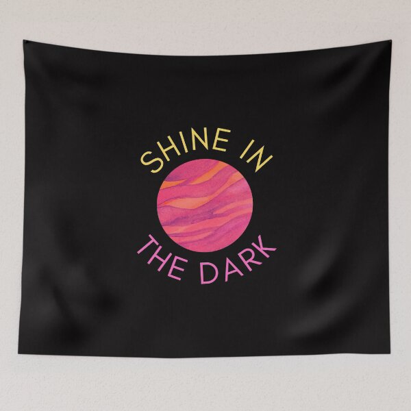 Item preview, Shine in the Dark Mental Health Shirt Hope Love Faith Depression Cute Funny Gift Sarcastic Happy Fun Introvert Awkward Geek Hipster Silly Inspirational Motivational Birthday Present designed and sold by EpsilonEridani.