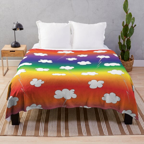Item preview, Features LGBTQ. Clouds on a rainbow sky designed and sold by DannysReRemodel.