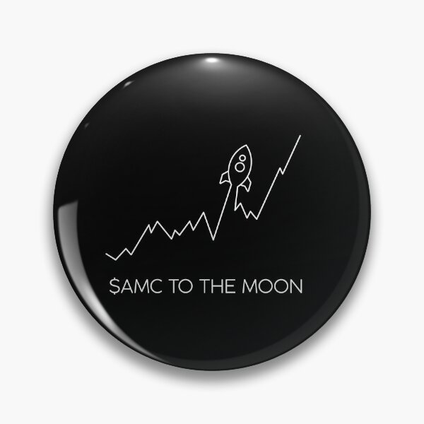 Item preview, AMC To The Moon, Minimalist, WSB, Wallstreetbets, Stonks designed and sold by Oof Designs.
