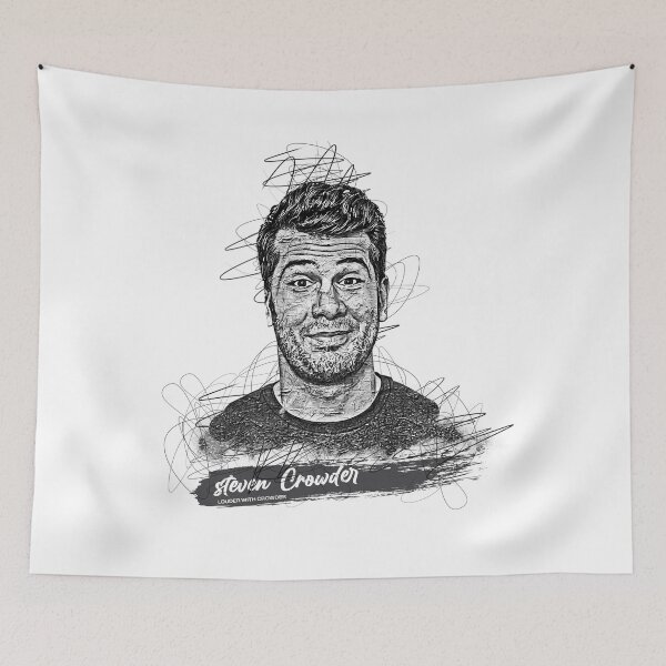 Item preview, Steven Crowder Abstrat Sketch Art, Louder with crowder designed and sold by graphic-genie.