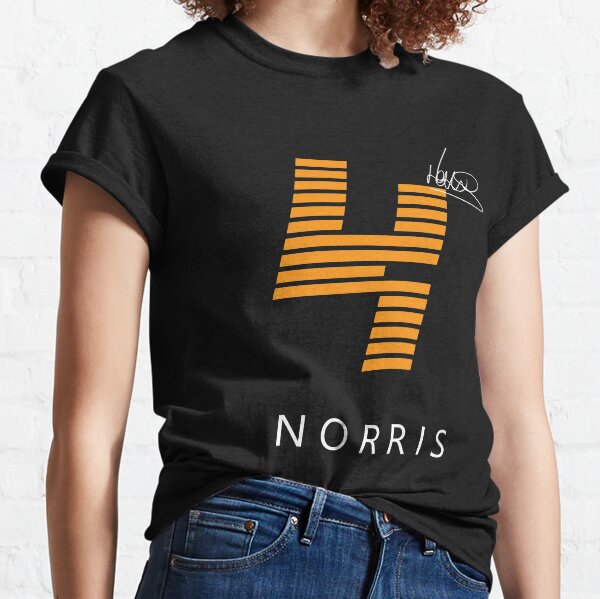 F1 Lando Norris Shirt Design (Black) Classic T-Shirt