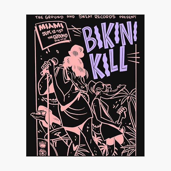 Bikini-Kill Fotodruck
