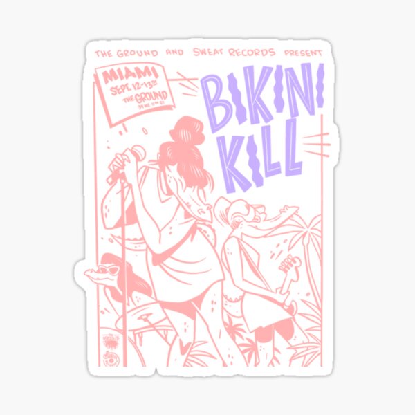 Bikini Kill Sticker
