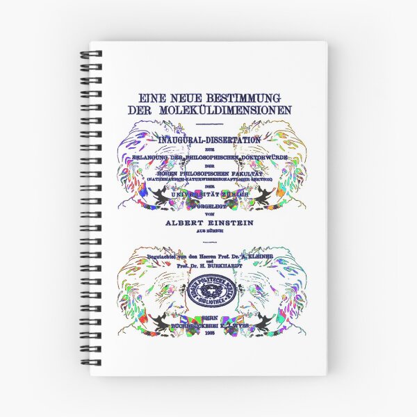 Item preview, Einstein dissertation designed and sold by GePadeSign.