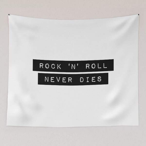 Item preview, Rock N Roll Never Dies designed and sold by PseudoEnergy.