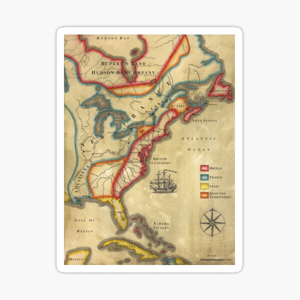 Item preview, North America 1755 designed and sold by wonder-webb.