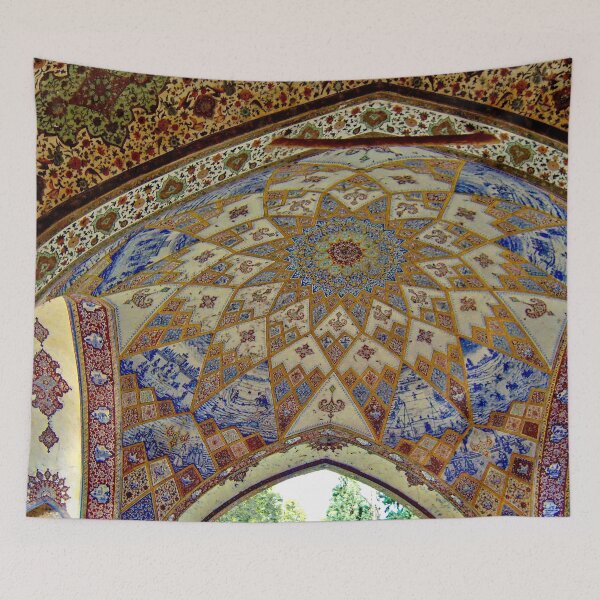 Item preview, Persian Art Ornamental Tile Mosaic Dome Ceiling, Iran designed and sold by worldways.