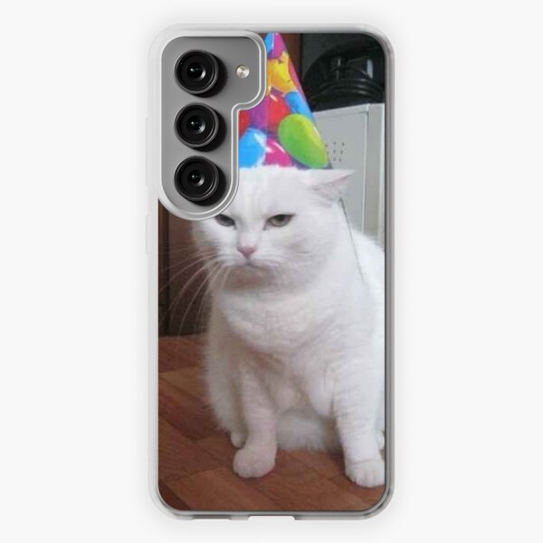 Galaxy S20 Happy Birthday Beluga Cat Case