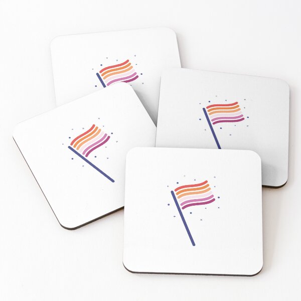 Item preview, Lesbian Pride Flag | Gay Pride | LGBTQ | Pride designed and sold by Minimalwiz.