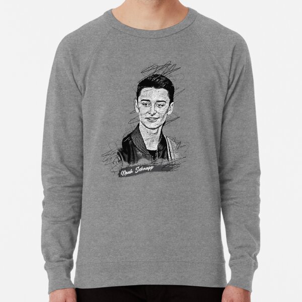 Noah Schnapp Art abstrait de croquis, Noah Schnapp Sweatshirt léger