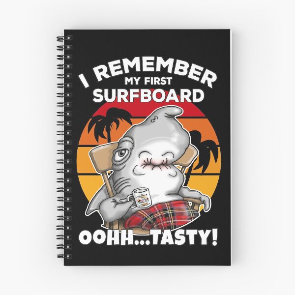 Item preview, My First Surfboard Funny Surfing Shark Summer Surf designed and sold by Status71.