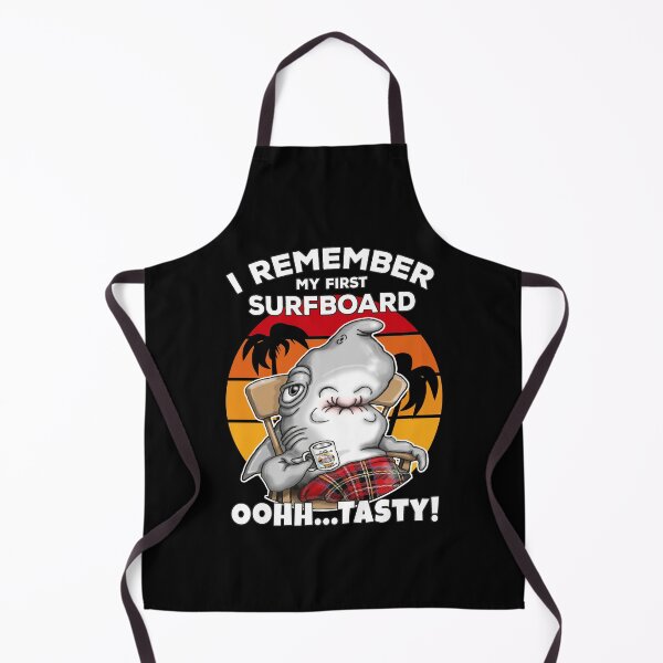 Item preview, My First Surfboard Funny Surfing Shark Summer Surf designed and sold by Status71.