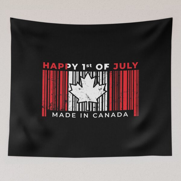 Item preview, HAPPY 1ST OF JULY MADE IN CANADA COLLECTION designed and sold by JRM Tees & More Store.