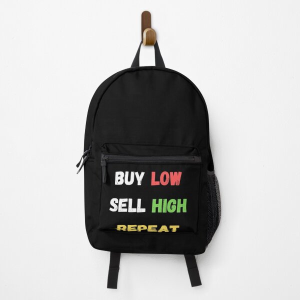Item preview, Buy Low Sell High Repeat designed and sold by VegeFriends.