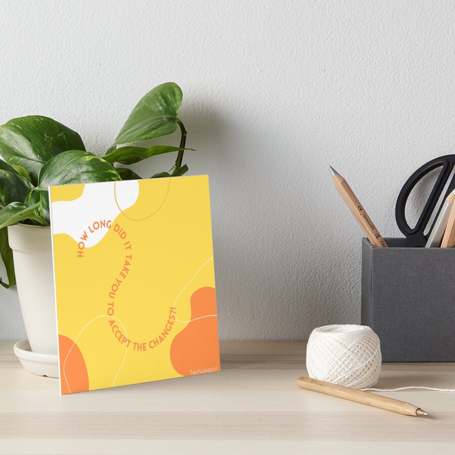 Item preview, Art Board Print designed and sold by Tauruseagull.
