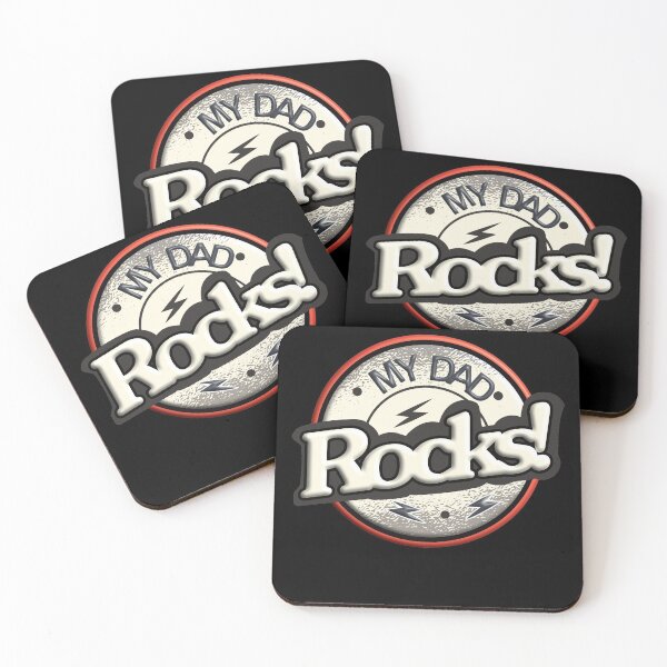 Item preview, Father's Day Father Son Best my father rocks designed and sold by Momentfaenger.