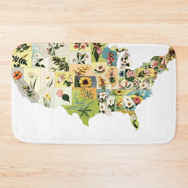 Item preview, Vintage United States flowers designed and sold by Anzarr.