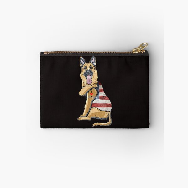 Item preview, German Shepherd Tattoo Dog I Love Dad designed and sold by BiancaMoss51.