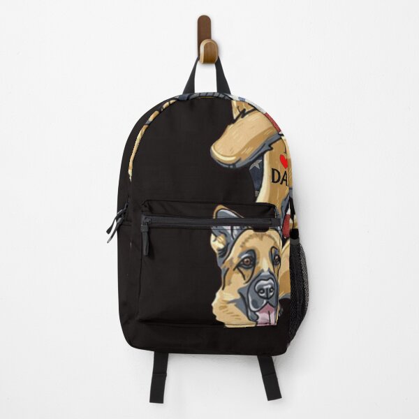 Item preview, German Shepherd Tattoo Dog I Love Dad designed and sold by BiancaMoss51.