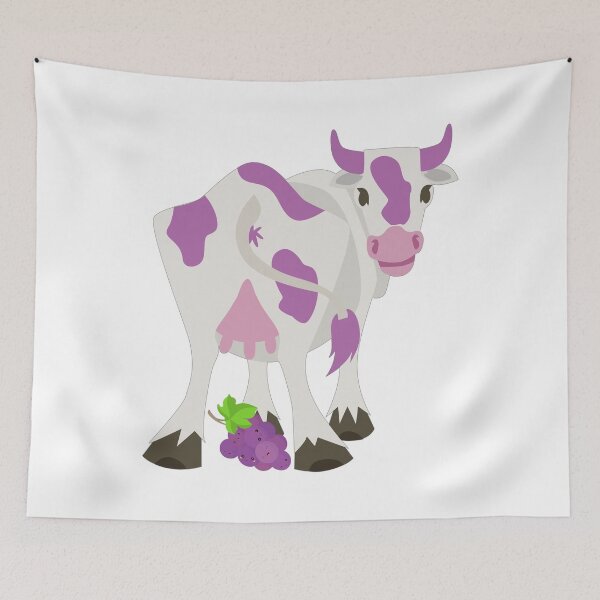 Item preview, This purple grape cow loves diversity | Cow love designed and sold by Petra Becker.