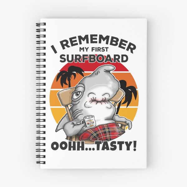 Item preview, My First Surfboard Funny Surfing Shark Summer Surf designed and sold by Status71.