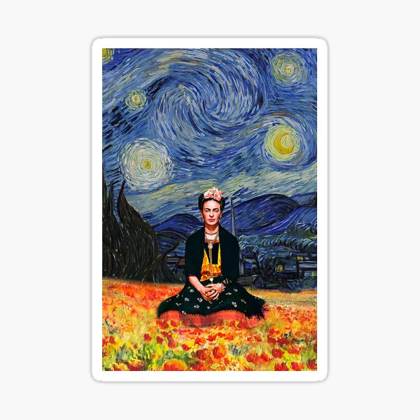 Frida Kahlo Art Sticker
