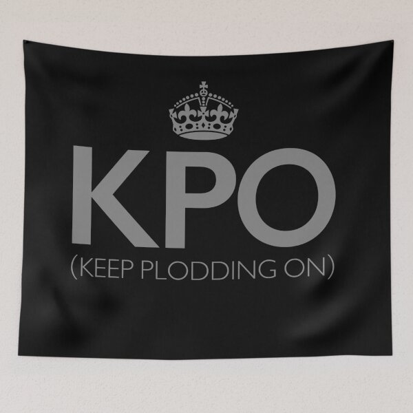 Item preview, KPO (Keep Plodding On) v.1 designed and sold by x1brett.