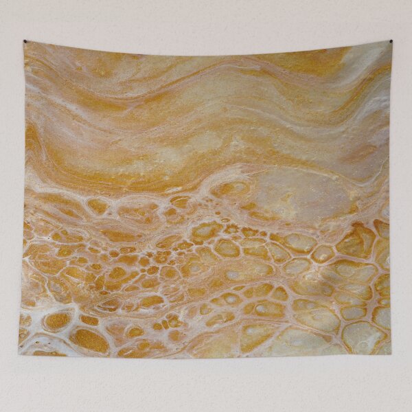Item preview, Gold White Abstract Act designed and sold by BEyourself be.