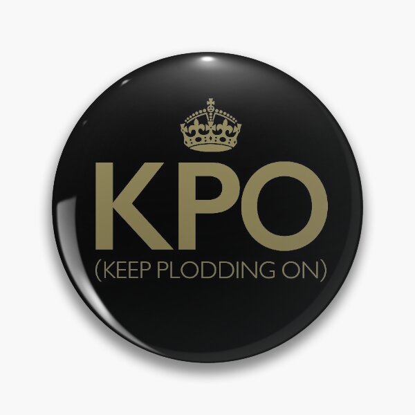 Item preview, KPO (Keep Plodding On) v.2 designed and sold by x1brett.