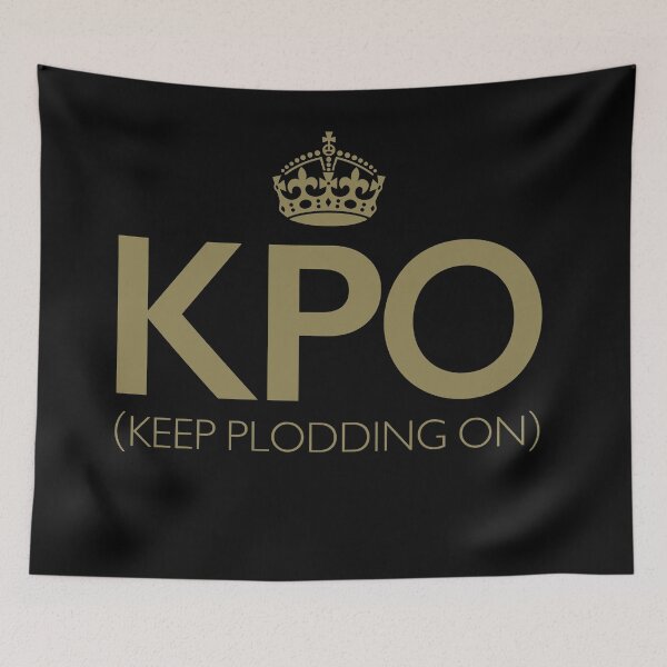Item preview, KPO (Keep Plodding On) v.2 designed and sold by x1brett.