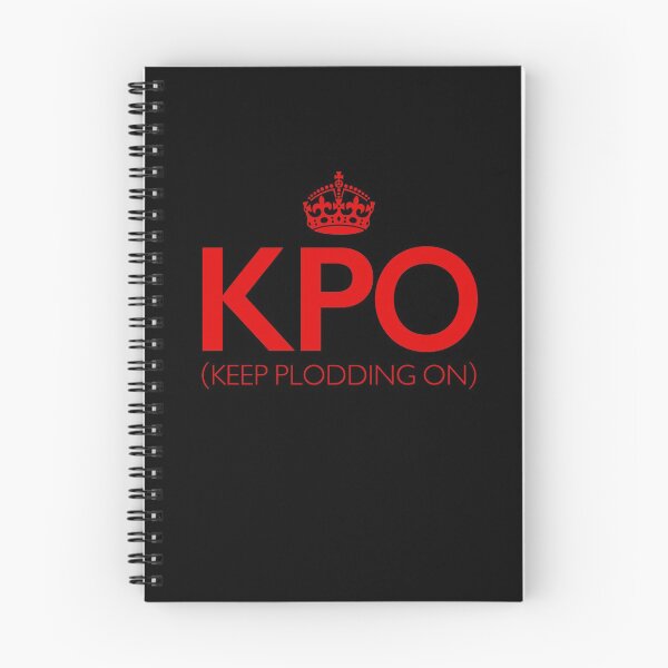Item preview, KPO (Keep Plodding On) v.3 designed and sold by x1brett.