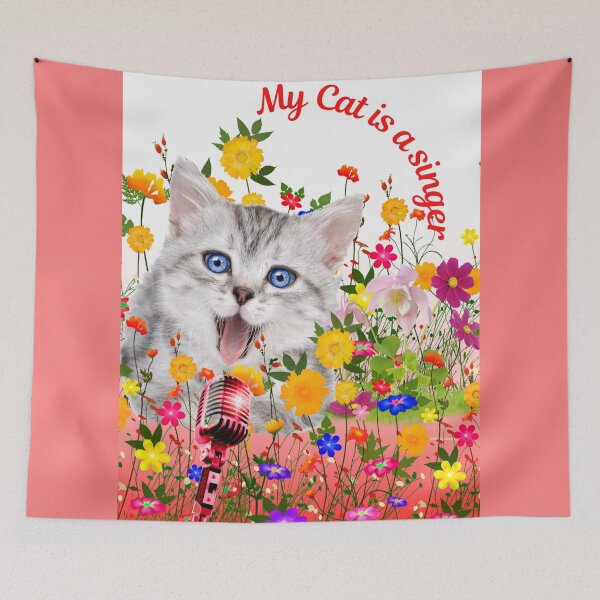 Item preview, My Cat is a singer designed and sold by BLISS-SV.