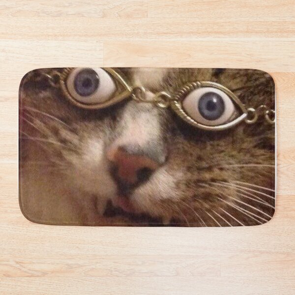 Item preview, Funny cursed image cat big eyes meme designed and sold by ArtyMaster.