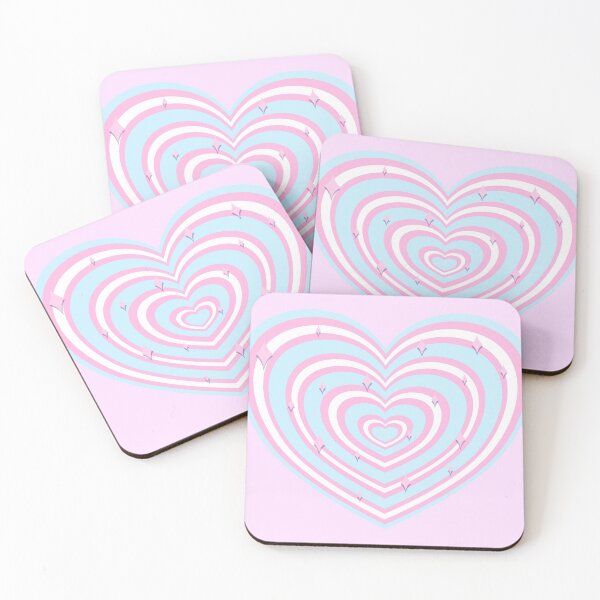 Item preview, Trans Heart designed and sold by Banana Latte Designs.