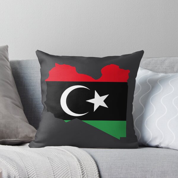 Item preview, Libya Flag Map designed and sold by limitlezz.